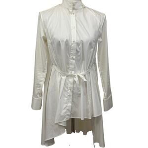 Palmer//Harding The Super Shirt, white, size 0/2, classic, oversized, artsy